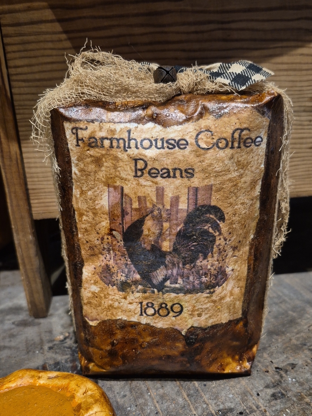 Grungy Primitive Bag Decor